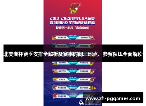北美洲杯赛季安排全解析及赛事时间、地点、参赛队伍全面解读