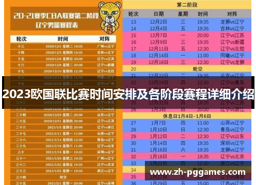 2023欧国联比赛时间安排及各阶段赛程详细介绍
